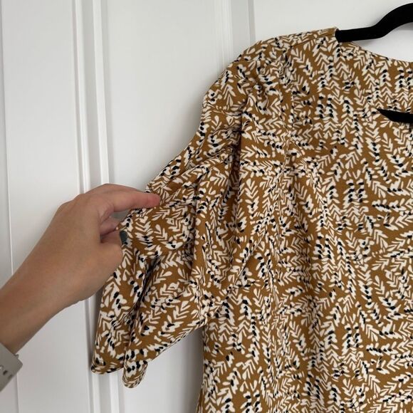 MELLODAY | Botanical printed blouse - Picture 4 of 7